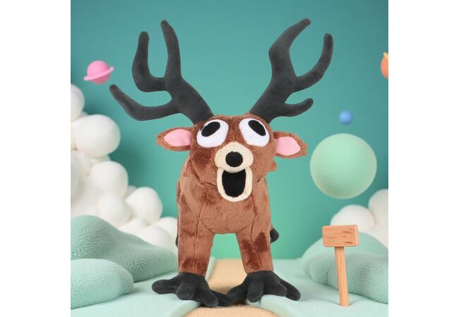 Олень мягкая игрушка из 99 ночей в лесу (99 NIGHTS IN THE FOREST) Roblox 27 см