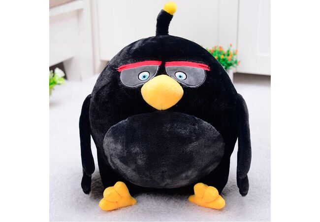 Бомб из Angry Birds мягкая игрушка, 18 см