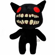 Shadow Demon Cat Animal Hospital мягкая игрушка Roblox 28 см