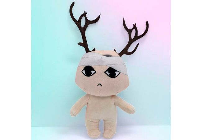 Олень с перевязкой Animal Hospital (Аномальная Больница для Животных) мягкая игрушка Roblox 25 см