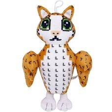 Мяул (ROBLOX Steal a Brainrot) іграшка мем Meowl Брейнрот 25 см