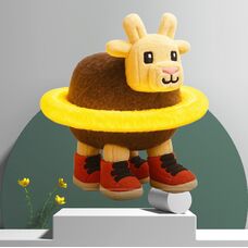 Saturn Goat ROBLOX Steal a Brainrot М'яка іграшка мем Брейнрот Козел Сатурн