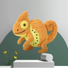 Kiwi Chameleon ROBLOX Steal a Brainrot Мягкая игрушка мем Брейнрот Хамелеон Киви