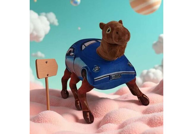 Caramel Camel мягкая игрушка мем Brainrot