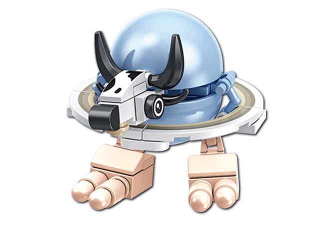 La Vaca Saturno Saturnita 68 деталей Brainrot