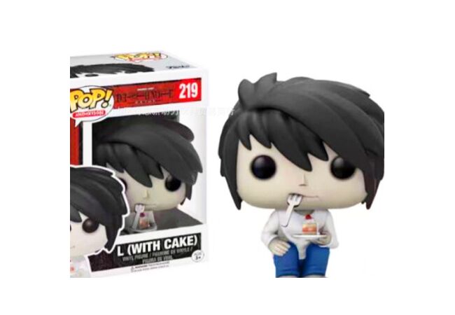 Фігурка L с тортиком Funko Pop Фанко Поп з аніме Зошит смерті