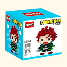 Конструктор фигурка Танджиро Камадо (Demon Slayer), 260 деталей