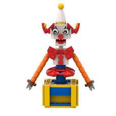 Jack in the box из ФНАФ 151 деталей конструктор