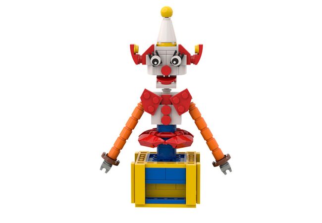 Jack in the box из ФНАФ 151 деталей конструктор