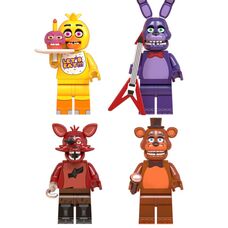 Фигурки ФНАФ (1 сезон) для конструктора герои из Five Nights at Freddy