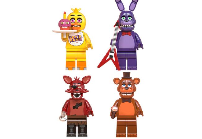 Фигурки ФНАФ (1 сезон) для конструктора герои из Five Nights at Freddy