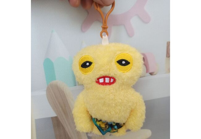 Брелок Fuggler (15 см) м'яка іграшка монстр  SQUIDGE YELLOW