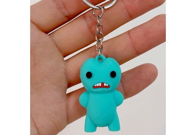 Брелок Fuggler (5 см) м'яка іграшка прорезинена монстр Annoyed Alien
