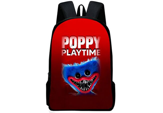 Школьный рюкзак Хагги Вагги (Poppy Playtime) красный