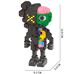 Конструктор КАВС (KAWS) чорний скелет анатомія, 970 деталей, Фото 2