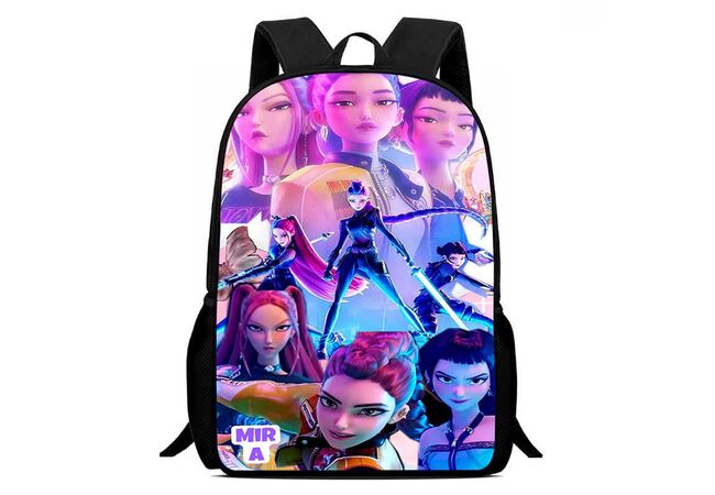 Школьный рюкзак KPop Demon Hunters Кейпоп охотницы на демонов