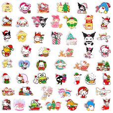 Hello Kitty  - 50 наклеек персонажей Хеллоу Китти