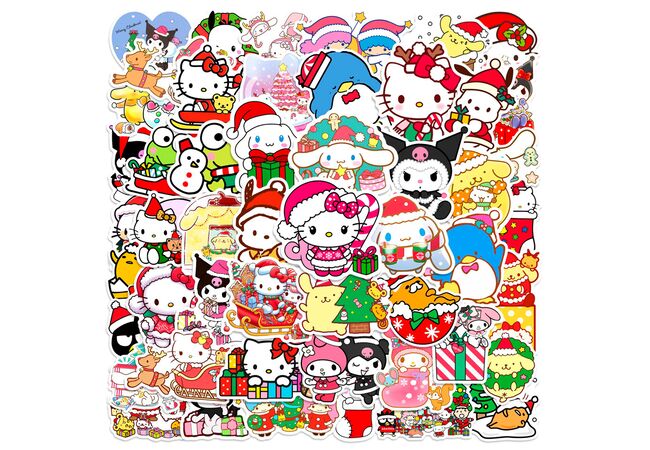Hello Kitty  - 50 наклеек персонажей Хеллоу Китти