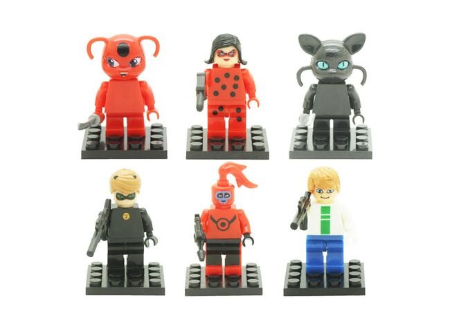 Фигурки «Леди Баг» 6 штук