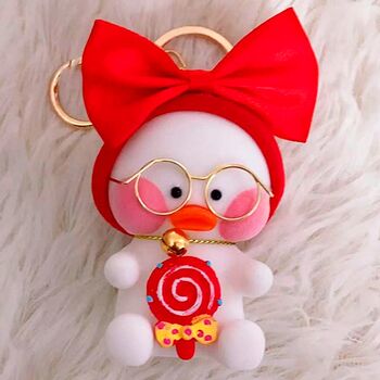Мини утенок Lalafanfan Lili, 10 см