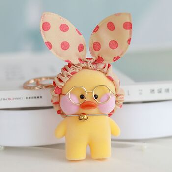 Мини утенок Lalafanfan Riksi, 10 см