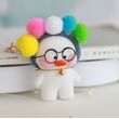 Мини утенок-брелок Lalafanfan Цветик, 10 см