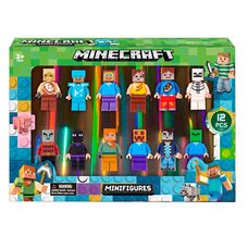 Игровые фигурки Майнкрафт для конструктора - 12 героев