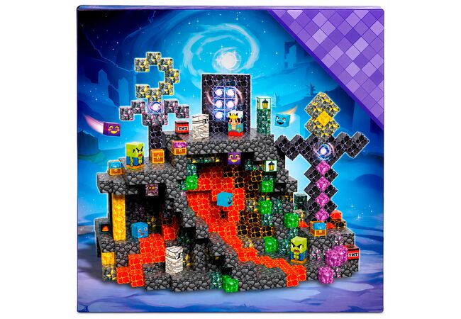 Магнітний конструктор Метеоритний дощ блоки Майнкрафт 200 деталей My Wull (Minecraft)