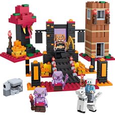 Конструктор Замок Нижний Мир Nether Fortress (448 дет) - My Wull (Minecraft) - Конструкторы