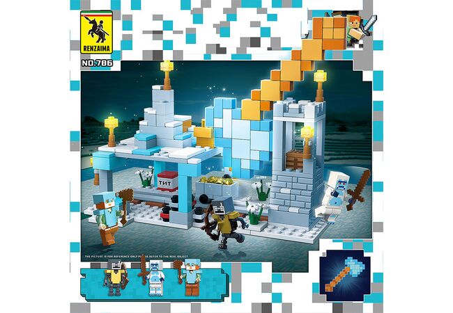Конструктор (442 д) Крижана тундра Ice Plains - My Wull (Minecraft)