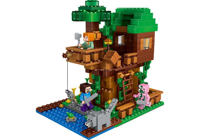 Конструктор (100 дет) Jungle Edge - My Wull (Minecraft)