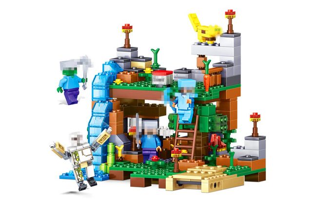 Конструктор Вілла з Фонтаном (250 дет) -  My Wull (Minecraft) 