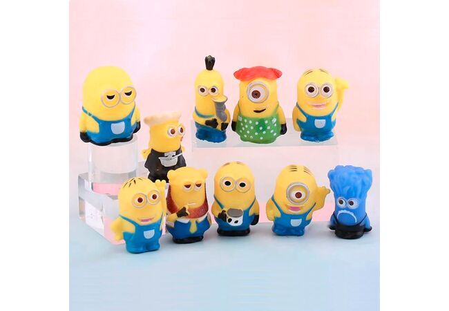 Яркие игровые фигурки Миньены набор (10 штук)