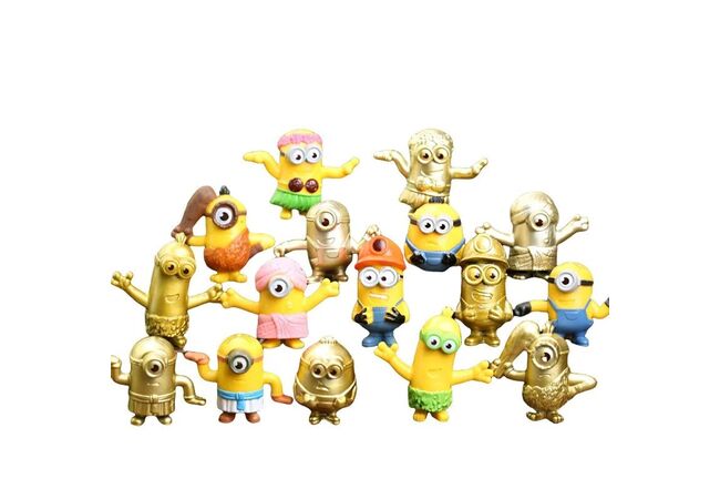 Игровые фигурки Миньены набор (16 штук)