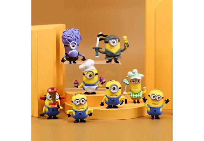 Игровые фигурки Миньоны (8 штук)