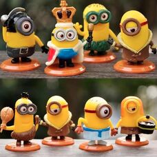 Игровые фигурки Миньены набор (10 штук)