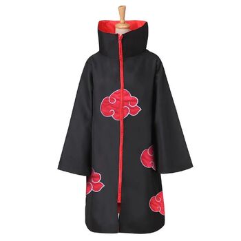 Плащ Акацуки без капюшона (рост 125 см -140 см)