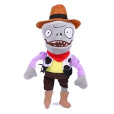 Ковбой-зомби (Cowboy Zombie) мягкая игрушка из Растения против Зомби - Мягкие игрушки