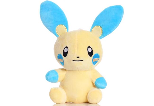 Покемон Майнун (Minun) мягкая игрушка, 25 см