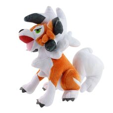Покемон Лайканрок м'яка (Lycanroc) іграшка, 25 см