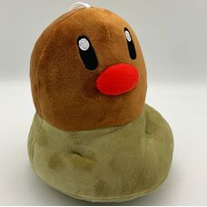 Покемон Диглет (Diglett) мягкая игрушка, 18 см
