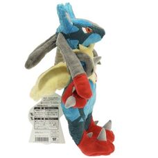 Покемон Мега Лукарио (Mega Lucario) мягкая игрушка, 27 см