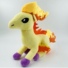 Покемон Понита (Ponyta) мягкая игрушка, 33 см