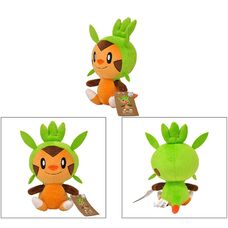 Покемон Чеспин (Chespin) мягкая игрушка, 30 см