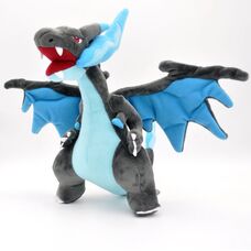 Покемон Мега-Чаризард X (Mega-Charizard X) мягкая игрушка