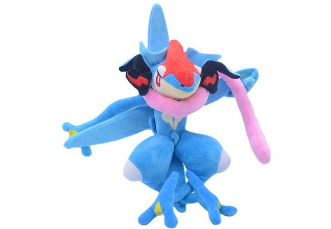 Покемон Грениндзя (Greninja) Эша мягкая игрушка, 35 см