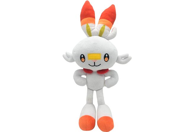 Покемон Скорбанни (Scorbunny) мягкая игрушка, 32 см