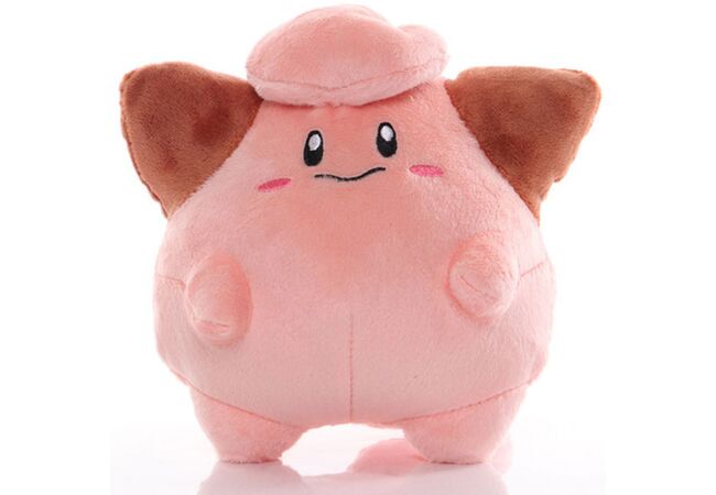 Покемон Клефейри (Clefairy) мягкая игрушка, 19 см