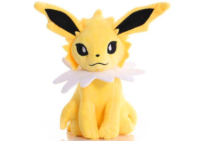 Покемон Джолтеон (Jolteon) мягкая игрушка, 21 см