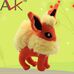 Мягкая игрушка покемон Флареон (Flareon), Фото 2